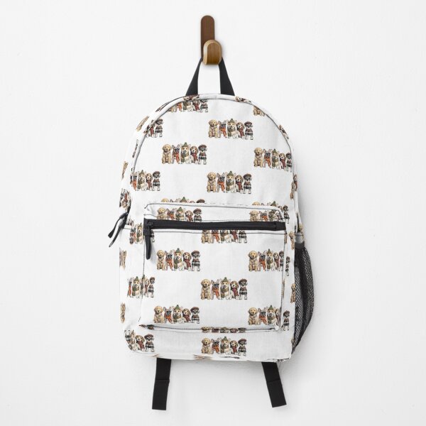 Item preview, Cute Comic Style Puppies Wearing Fall Outfits and Scarves designed and sold by VibranPalette.