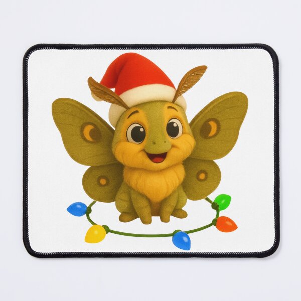 Item preview, Christmas Snowberry Clearwing Moth designed and sold by Sillytoe.