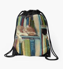 Quite Well Read Drawstring Bag