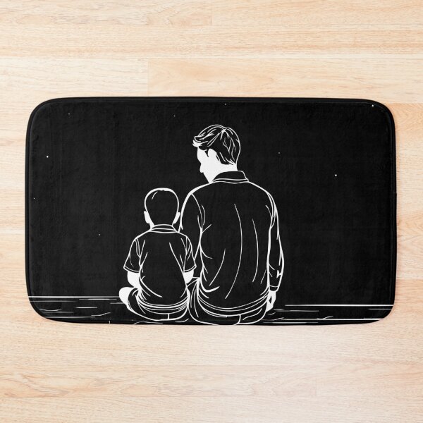 Item preview, Father and Son Under the Stars designed and sold by Design Atlas.