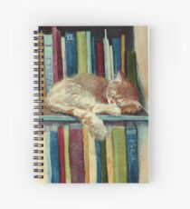 Cuaderno de espiral Bastante bien leído