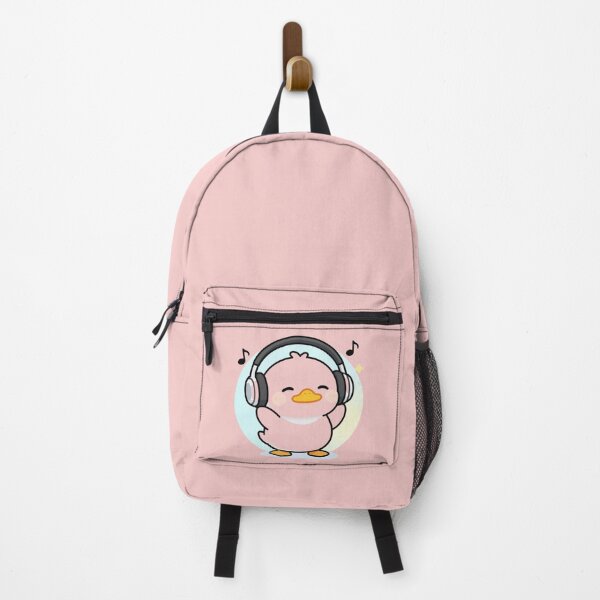 Item preview, Cute Duck with Headphones Listening to Music | Funny Animal Music Lover designed and sold by CREATIVE HIVE.