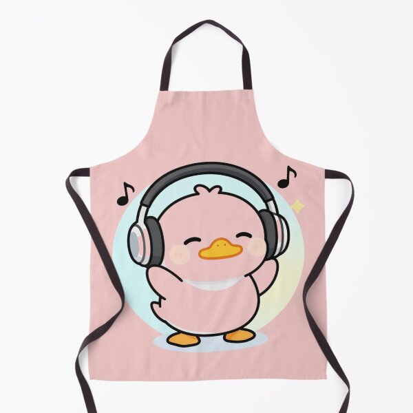 Item preview, Cute Duck with Headphones Listening to Music | Funny Animal Music Lover designed and sold by CREATIVE HIVE.