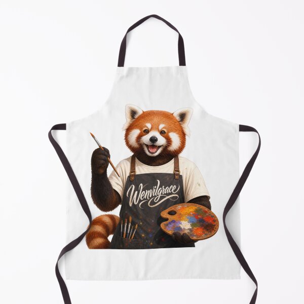 Item preview, Red Panda Artist Gift designed and sold by Wenvilgrace.
