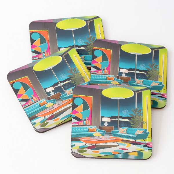 Item preview, Neon Landscape designed and sold by MorganaWelchArt.