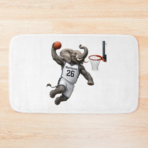 Item preview, Slam Dunk Elephant Gift designed and sold by Wenvilgrace.