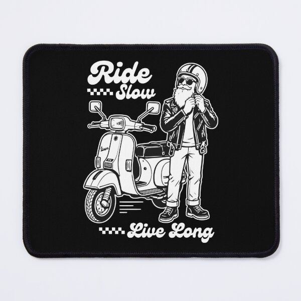 Item preview, Vespa scooter Ride Slow, long live designed and sold by Leeded.