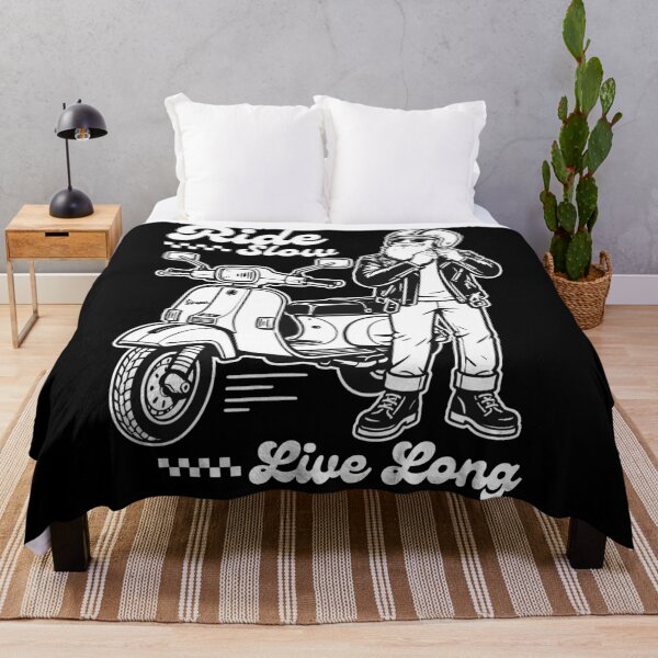 Item preview, Vespa scooter Ride Slow, long live designed and sold by Leeded.
