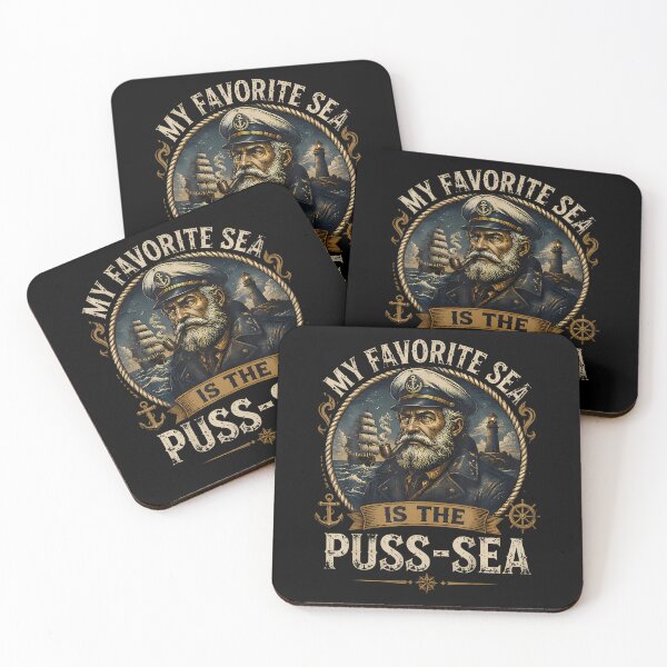 Item preview, My Favorite Sea Is The Puss Sea Inappropriate Dirty designed and sold by Apparel-Vortex.