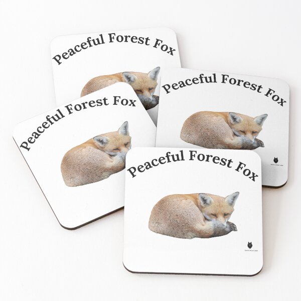 Item preview, Peaceful Forest Fox | Watercolor Wildlife Art designed and sold by Bwolf1956.