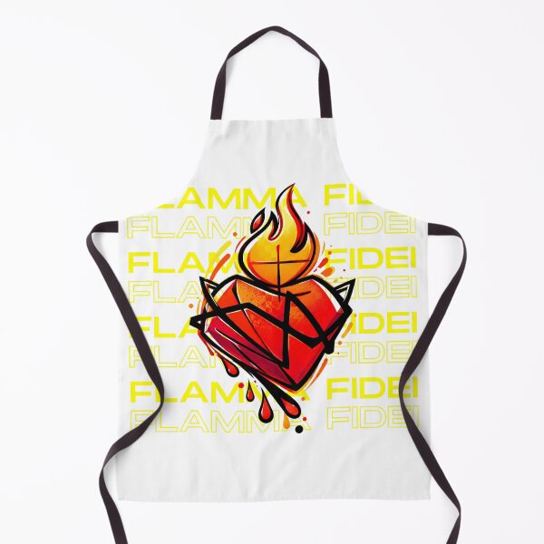 Item preview, Flamma Fidei - Flame of Faith Flaming Heart designed and sold by Emmafeystilo.