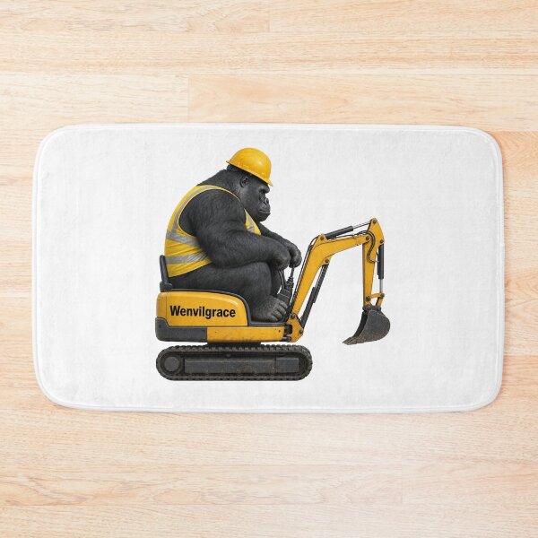 Item preview, Construction Gorilla designed and sold by Wenvilgrace.