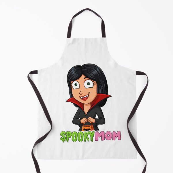 Item preview, Halloween Cartoon Spooky Mom Vampire designed and sold by Murvel-Ink.