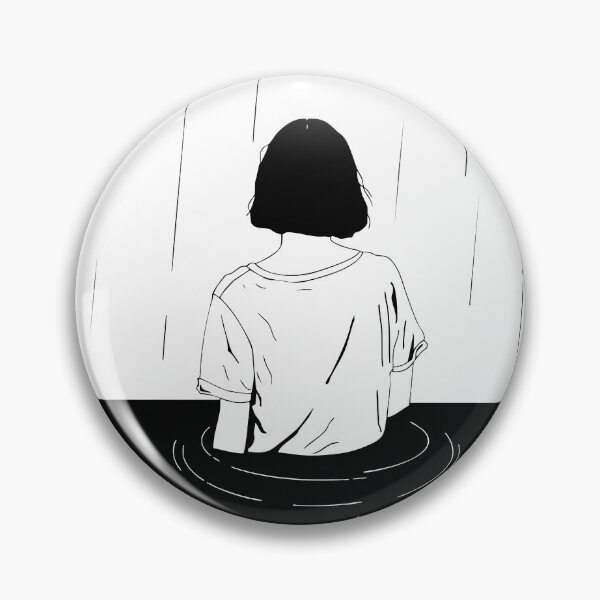 Item preview, Lonely Silhouette in the Rain designed and sold by Design Atlas.