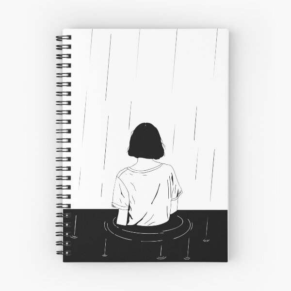 Item preview, Lonely Silhouette in the Rain designed and sold by Design Atlas.
