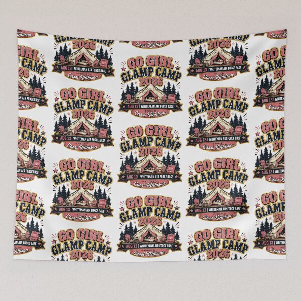 Item preview, Outdoor Glamping Adventure Camp Celebration designed and sold by Combat Skies.