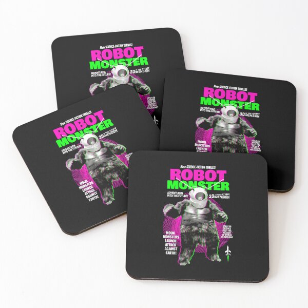 Item preview, Robot Monster Sci Fi Thrills 3D Dimension designed and sold by design-az.
