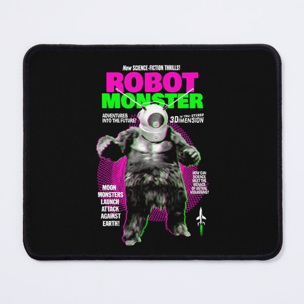 Item preview, Robot Monster Sci Fi Thrills 3D Dimension designed and sold by design-az.