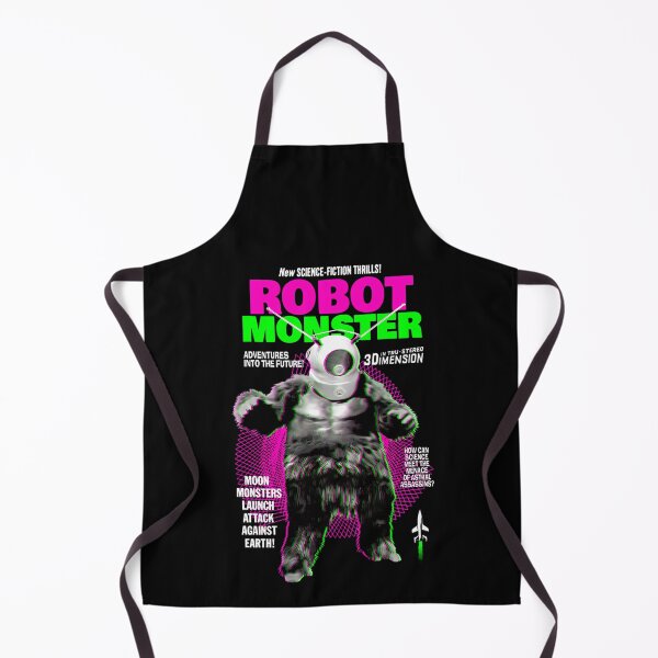 Item preview, Robot Monster Sci Fi Thrills 3D Dimension designed and sold by design-az.