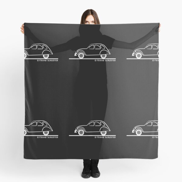 Foulards Sur Le Theme Citroen 2cv Redbubble