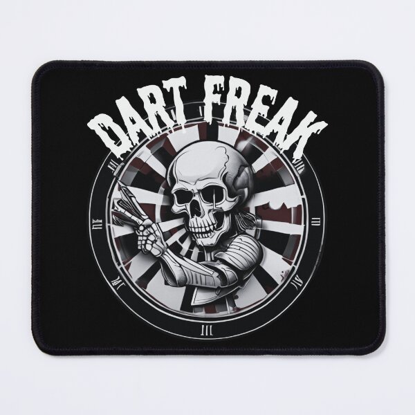 Item preview, Dart Freak | Skull Dartboard Graphic Design for Dart Players designed and sold by Lasheets.