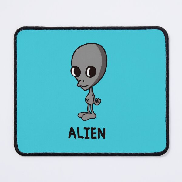 Item preview, Halloween Cartoon Alien Grey Extraterrestrial designed and sold by Murvel-Ink.