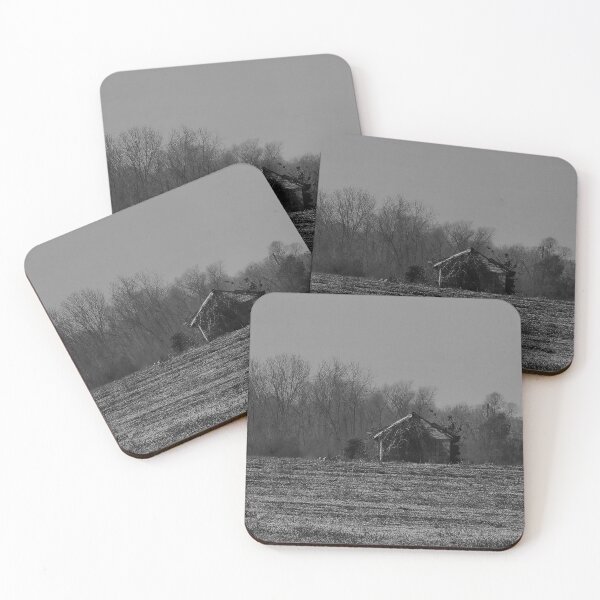 Item preview, Abandoned Cabin in Winter Field designed and sold by Stacey's unpromised.