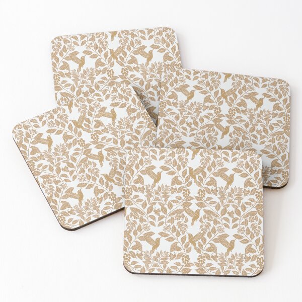 Item preview, Medium Coffee plants, coffee garden, hummingbird and bees, coffee arabica  designed and sold by DColourMuse.