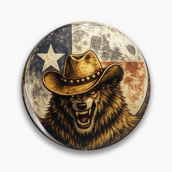 Item preview, Texas Rougarou Head Shot designed and sold by Cryptids 4 Congress.