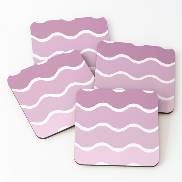 Item preview, Pink Gradient Wave Stripes designed and sold by MelWye.