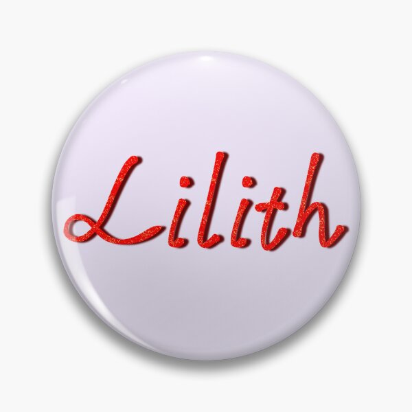 Item preview, Lilith Name in Red Glitter Script designed and sold by SweetLilith.