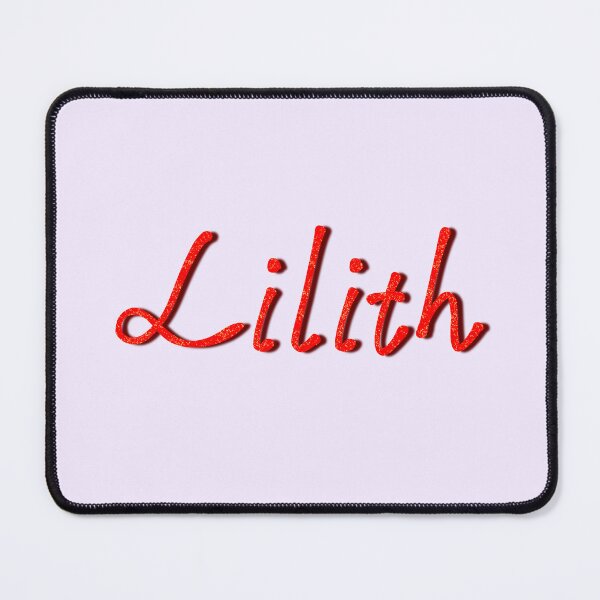 Item preview, Lilith Name in Red Glitter Script designed and sold by SweetLilith.