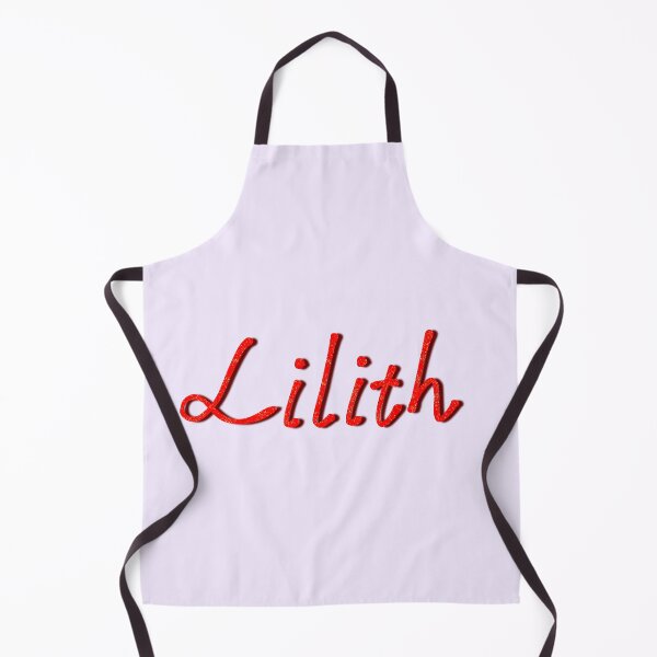 Item preview, Lilith Name in Red Glitter Script designed and sold by SweetLilith.