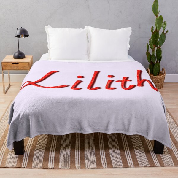 Item preview, Lilith Name in Red Glitter Script designed and sold by SweetLilith.