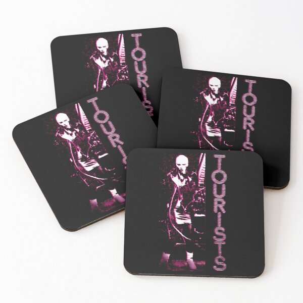 Item preview, New Wave Synthpop Singer Pink Neon Portrait designed and sold by AnimeFashionLab.
