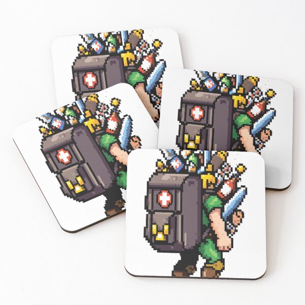 Item preview, Encumbered RPG Hero Carrying Too Much Loot Meme designed and sold by OwlStudioshop.