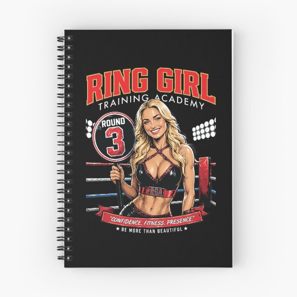 Item preview, Ring Girl Training Academy Retro Combat Sports designed and sold by RoseArtGraphic.