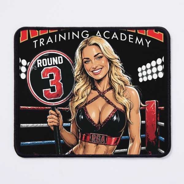 Item preview, Ring Girl Training Academy Retro Combat Sports designed and sold by RoseArtGraphic.