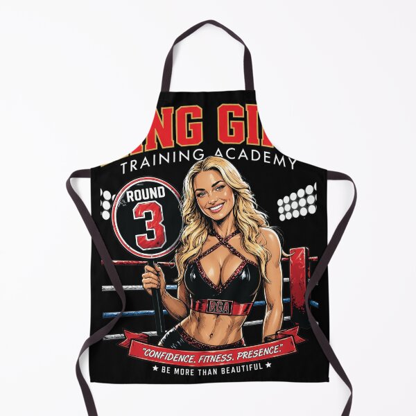 Item preview, Ring Girl Training Academy Retro Combat Sports designed and sold by RoseArtGraphic.