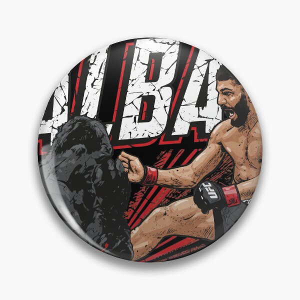 Item preview, Amir Albazi MMA Fighter Head Kick  designed and sold by RoseArtGraphic.