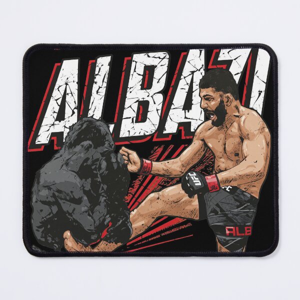 Item preview, Amir Albazi MMA Fighter Head Kick  designed and sold by RoseArtGraphic.