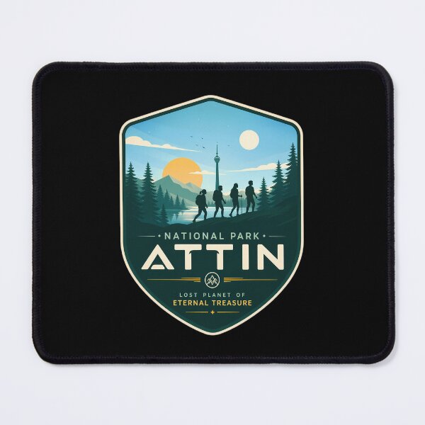 Item preview, At Attin National Park: Lost Planet of Eternal Treasure designed and sold by FrontierCosmic.