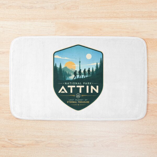 Item preview, At Attin National Park: Lost Planet of Eternal Treasure designed and sold by FrontierCosmic.