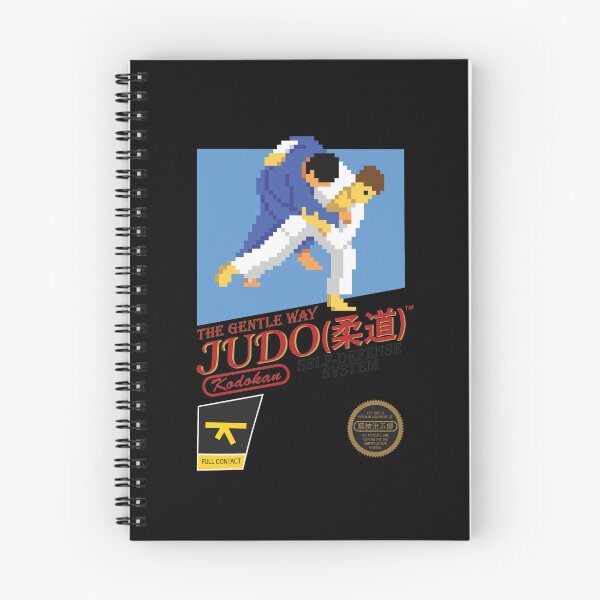 Item preview, Retro 8-Bit Judo Martial Arts Game Art designed and sold by RoseArtGraphic.