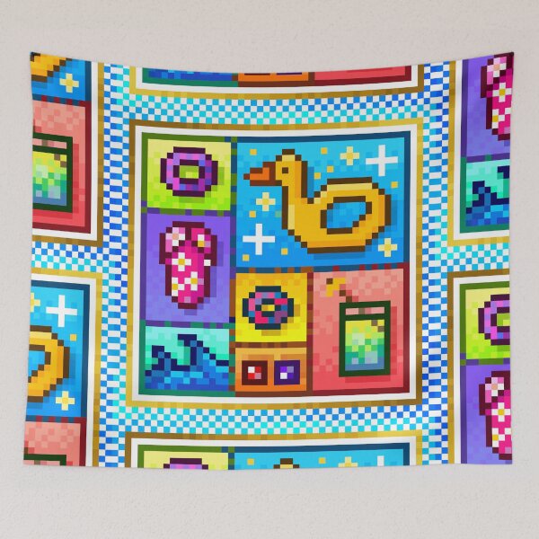 Item preview, Summer Stamp designed and sold by SpaceDiver-001.