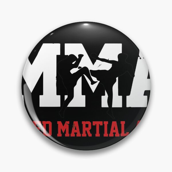 Artikelvorschau, Silhouette eines Mixed Martial Arts MMA-Kämpfers entworfen und verkauft von RoseArtGraphic.