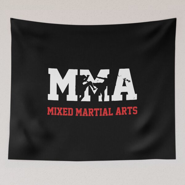 Item preview, Mixed Martial Arts MMA Fighter Silhouette designed and sold by RoseArtGraphic.