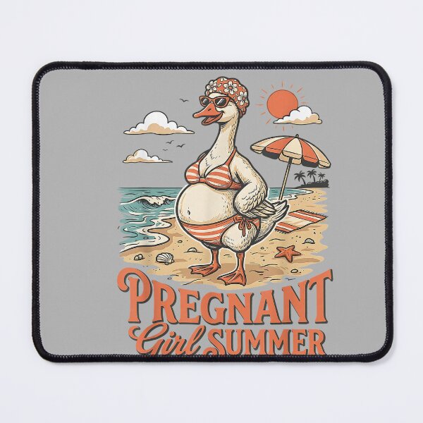 Item preview, Funny Goose Pregnancy Baby Announcement Pregnant Girl Summer designed and sold by GreggRoss.