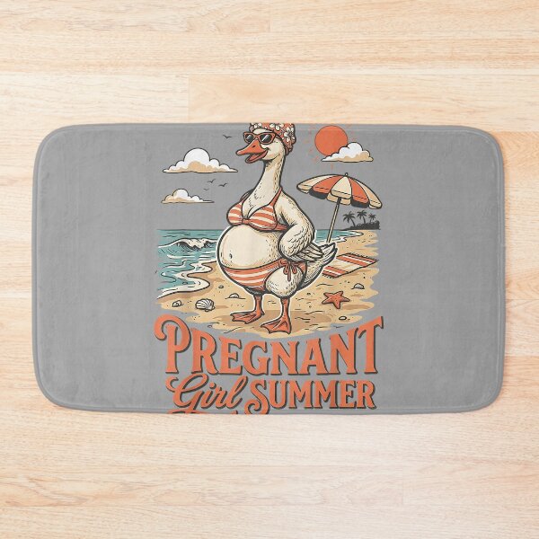 Item preview, Funny Goose Pregnancy Baby Announcement Pregnant Girl Summer designed and sold by GreggRoss.