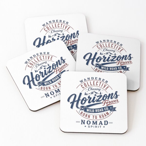 Item preview, Chasing Horizons Forever – Born to Roam Vintage Adventure Travel designed and sold by Williams Anderson.